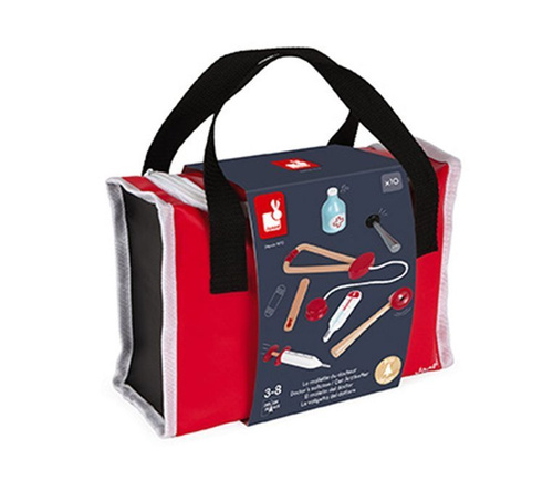 Janod Zestaw lekarza z 10 akcesoriami