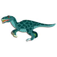 Janod Magnetyczna układanka Dinozaury Magnetibook