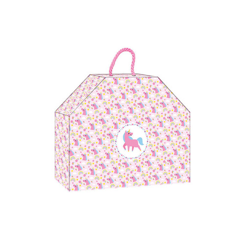 Janod Zestaw kreatywny do tworzenia biżuterii z drewna Tęczowa kraina 4+