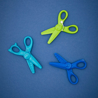 Janod Pierwsze nożyczki kreatywne do wycinania wzorów 3szt. 3+