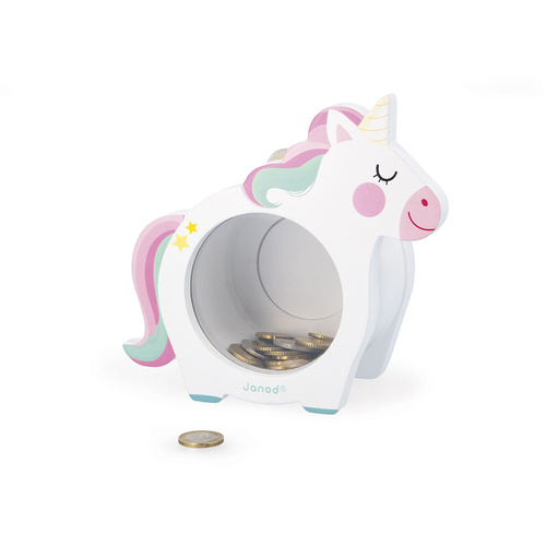 Janod Skarbonka Jednorożce 3+