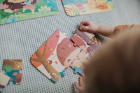 Janod Puzzle progresywne w walizce Pory roku 4 układanki – 6, 9, 12 i 16 elementów 2+