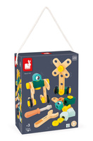 Janod Zestaw konstruktora 50 elementów Brico'kids 3+