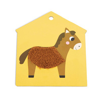 Janod Karty sensoryczne Farma 7 elementów 12 m+