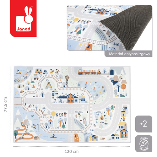 Janod Mata do zabawy z drogą Góry Cross Roads 2+