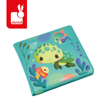 Janod Książeczka do kąpieli Magiczne życie żółwi 10 m+