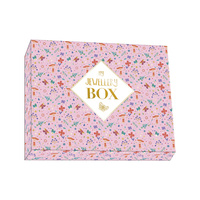 Janod Zestaw kreatywny do tworzenia biżuterii ze szkatułką do przechowywania Wróżki Magic Fairies 6+