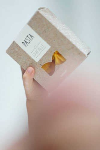 Janod Filcowy zestaw makaronów i akcesoria do przyrządzania włoskiej pasty 3+