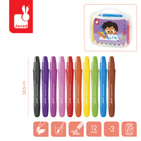 Janod Kredki żelowe 10 kolorów 3+