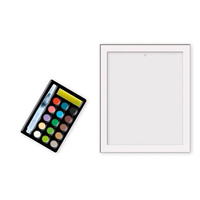 Janod Zestaw kreatywny Malowanie po numerach Konie 7+