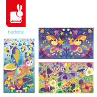 Janod Zestaw kreatywny Magiczny brokat Wróżki Magic Fairies 5+