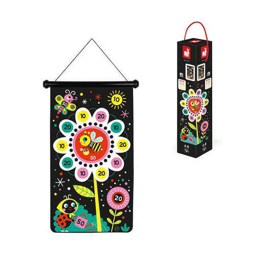 Janod Magnetyczna gra w rzutki Ogród