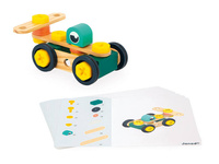 Zestaw konstruktora 100 elementów Brico'kids 3+ Janod