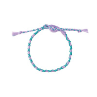 Janod Zestaw kreatywny do tworzenia biżuterii Tęczowe bransoletki 30 szt. 8+