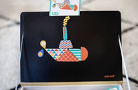 Janod Magnetyczna układanka Kształty Magnetibook