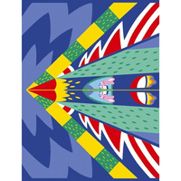 Janod Zestaw kreatywny Papierowe samoloty z wyrzutnią 6+