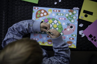 Janod Zestaw kreatywny Mozaika Zwierzęta 3+