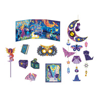 Janod Multizestaw kreatywny 9 dekoracji Szkoła magii 7+