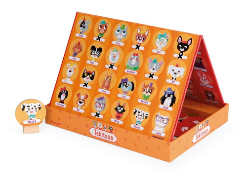 Janod Gra planszowa Tekitoua Zgadnij kim jestem zwierzęta