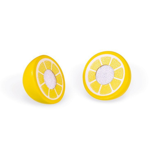 Janod Drewniana skrzynka z warzywami i owocami do krojenia oraz akcesoriami 23 elementy