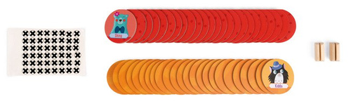 Janod Gra planszowa Tekitoua Zgadnij kim jestem zwierzęta