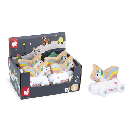 Janod Pojazd Jednorożec Zaczarowane królestwo Cross Roads 12m+