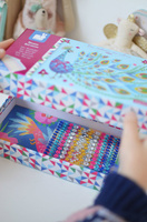 Janod Zestaw artystyczny Czarodziejskie cyrkonie Piękne ptaki 7+