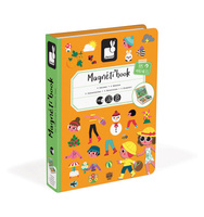 Janod Magnetyczna układanka 4 pory roku Magnetibook