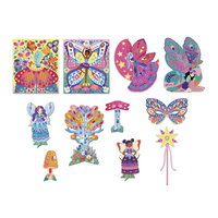 Janod Multizestaw kreatywny 11 dekoracji Wróżki Magic Fairies 5+