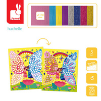 Janod Zestaw kreatywny Mozaika Wróżki 5+