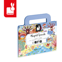 Janod Magnetyczne puzzle 4 pory roku Magneti'puzzles 3+