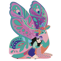 Janod Multizestaw kreatywny 11 dekoracji Wróżki Magic Fairies 5+