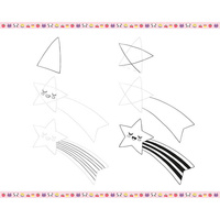 Janod Zestaw kreatywny Rysowanie krok po kroku Modele kawaii 20 rysunków 7+