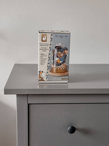 Janod Zestaw kreatywny Lampka Motyle 8+