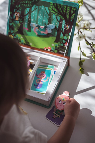 Janod Magnetyczna układanka Świat baśni Magnetibook 3-8 lat