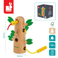 Janod Drewniana przeplatanka Drzewo Tropik 18m+