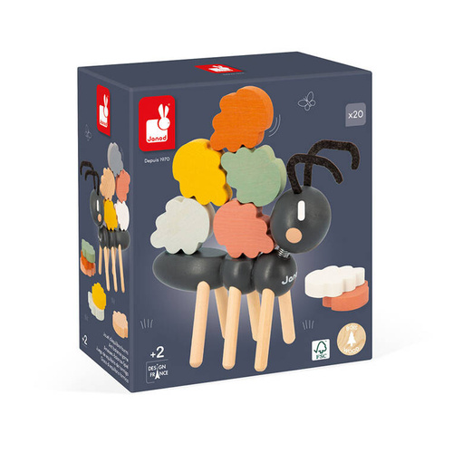 Janod Drewniana gra balansowa Mrówka Sweet Cocoon 2+