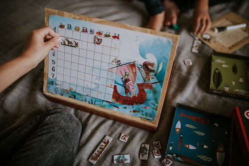 Janod Statki gra magnetyczna