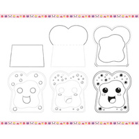 Janod Zestaw kreatywny Rysowanie krok po kroku Modele kawaii 20 rysunków 7+