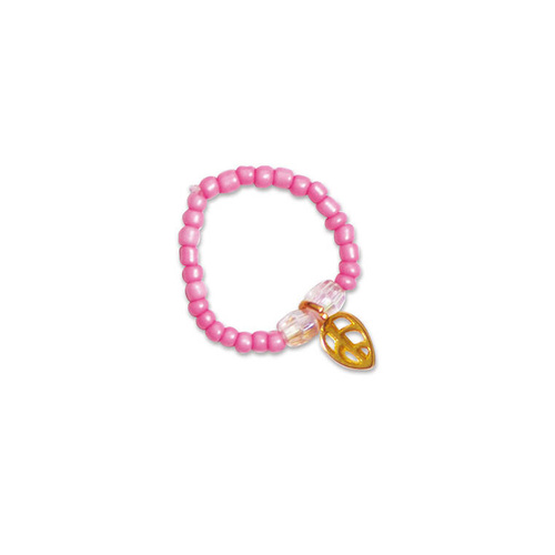 Janod Zestaw kreatywny do tworzenia biżuterii Pierścionki z koralików 7+