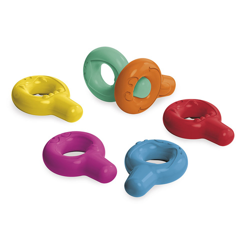 Janod Pierwsze kredki świecowe z uchwytem 6 kolorów 12m+