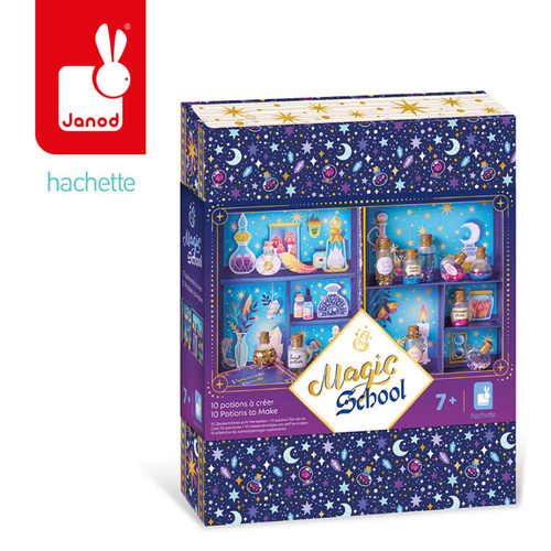 Janod Zestaw kreatywny Magiczne mikstury Magic School 7+