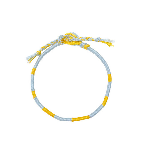 Janod Zestaw kreatywny do tworzenia biżuterii Tęczowe bransoletki 30 szt. 8+