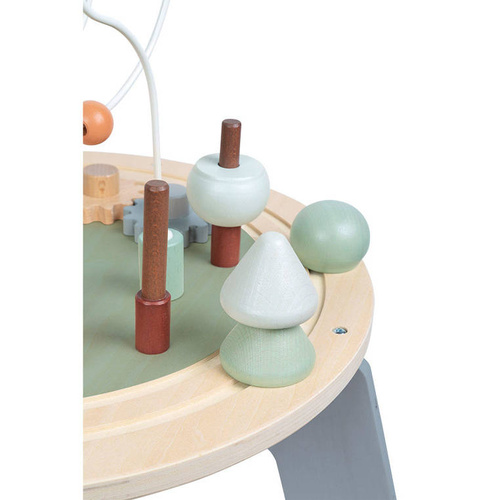 Janod Wielofunkcyjny stolik edukacyjny drewniany z regulacją wysokości Sweet Cocoon