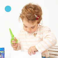 Janod Pierwsze nożyczki kreatywne do wycinania wzorów 3szt. 3+