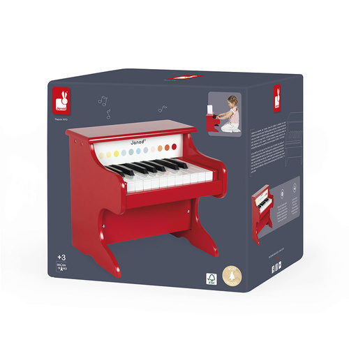 Pianino elektroniczne Confetti 3+ (edycja 2026) Janod