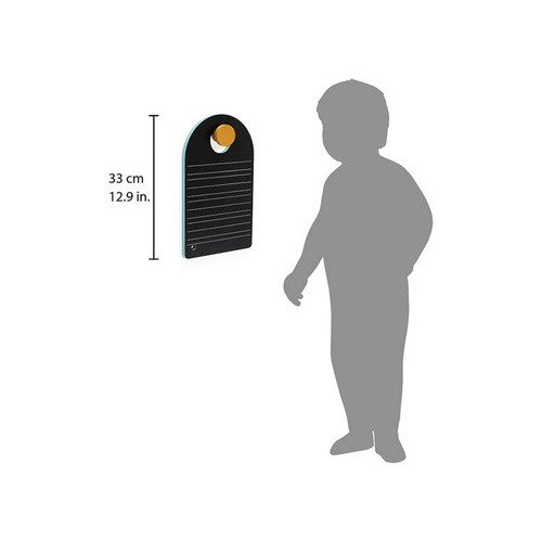 Janod Przenośna dwustronna tablica z akcesoriami 3+