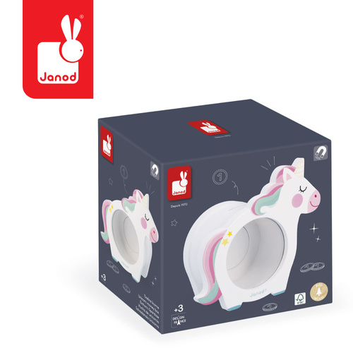 Janod Skarbonka Jednorożce 3+