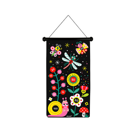 Janod Magnetyczna gra w rzutki Ogród