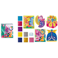 Janod Zestaw kreatywny Mozaika Wróżki 5+